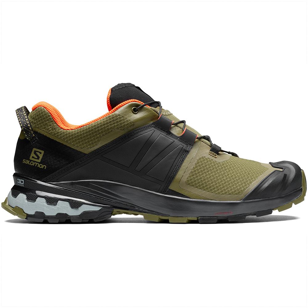 SALOMON XA WILD Philippines - Men's Trail Running Shoes - Olive | 137804-JRA
